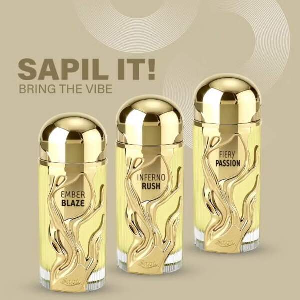 Sapil Fiery Passion perfume 100ml - British product