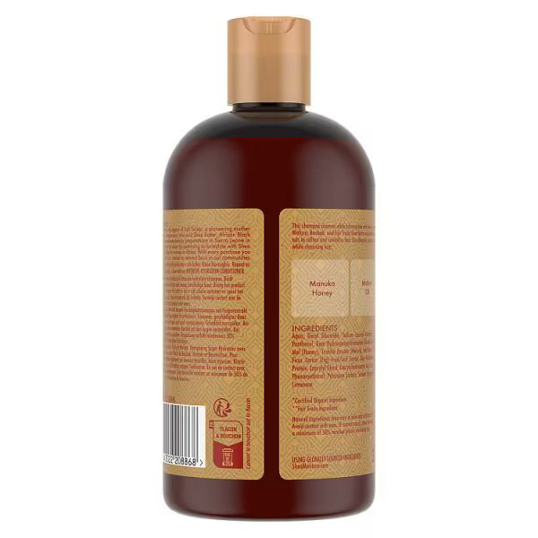 Shea Moisture intensive hydration shampoo 384ml, imported from the UK