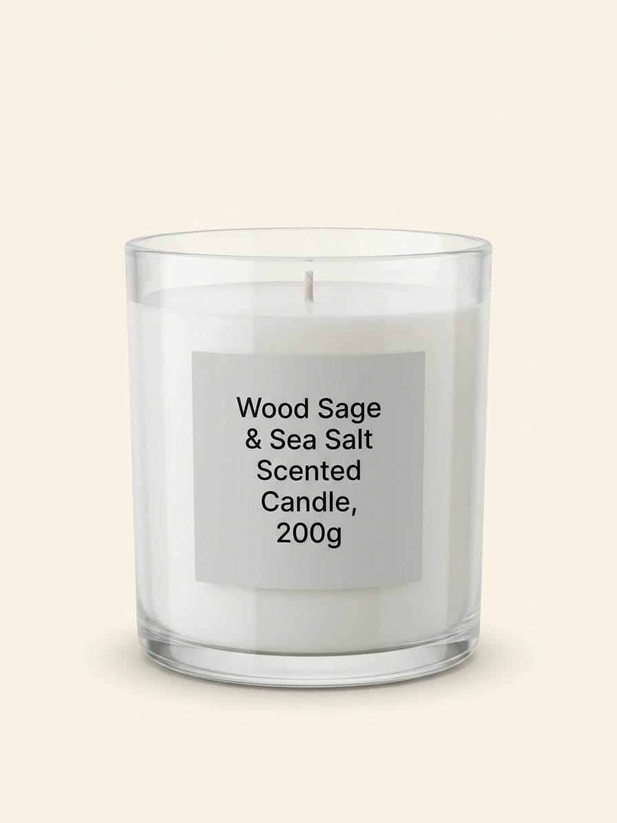 Jo Malone Wood Sage & Sea Salt travel candle 65g, imported from the UK