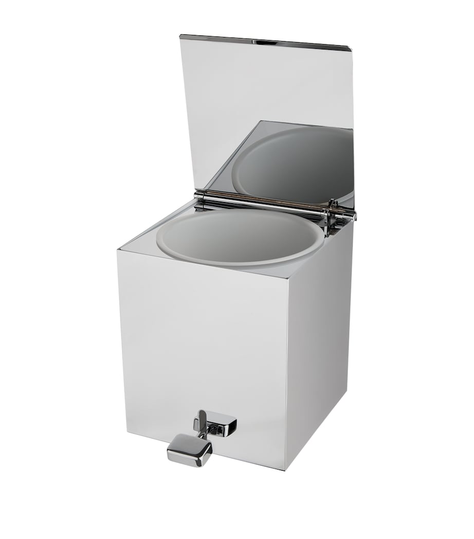 Zodiac chrome square pedal bin (British brand)