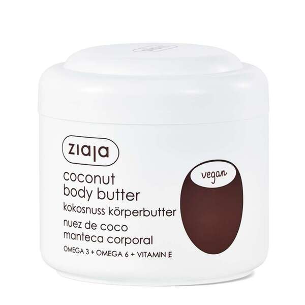 Ziaja coconut body butter 200ml, imported from the UK