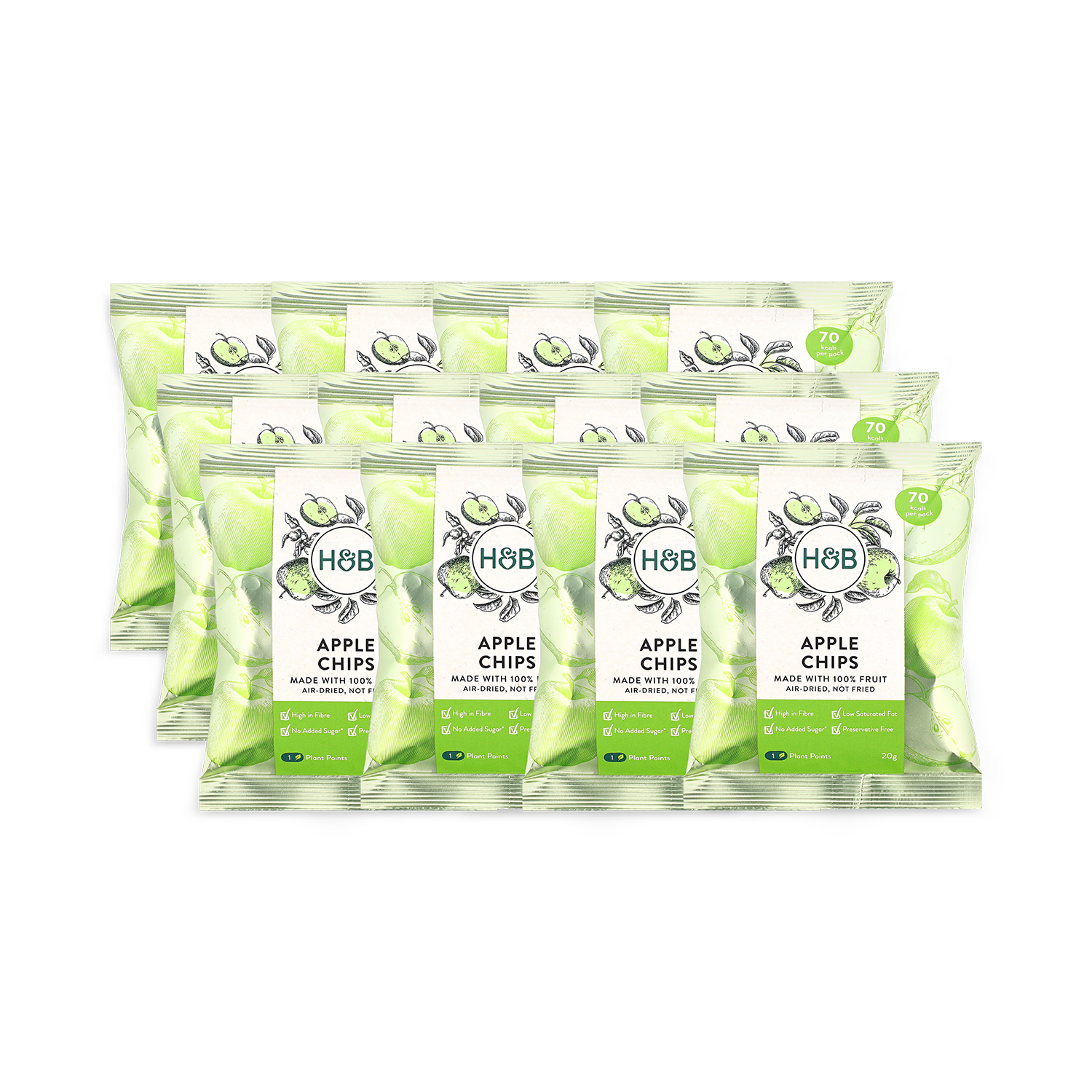 Holland & Barrett apple chips 240g - British product