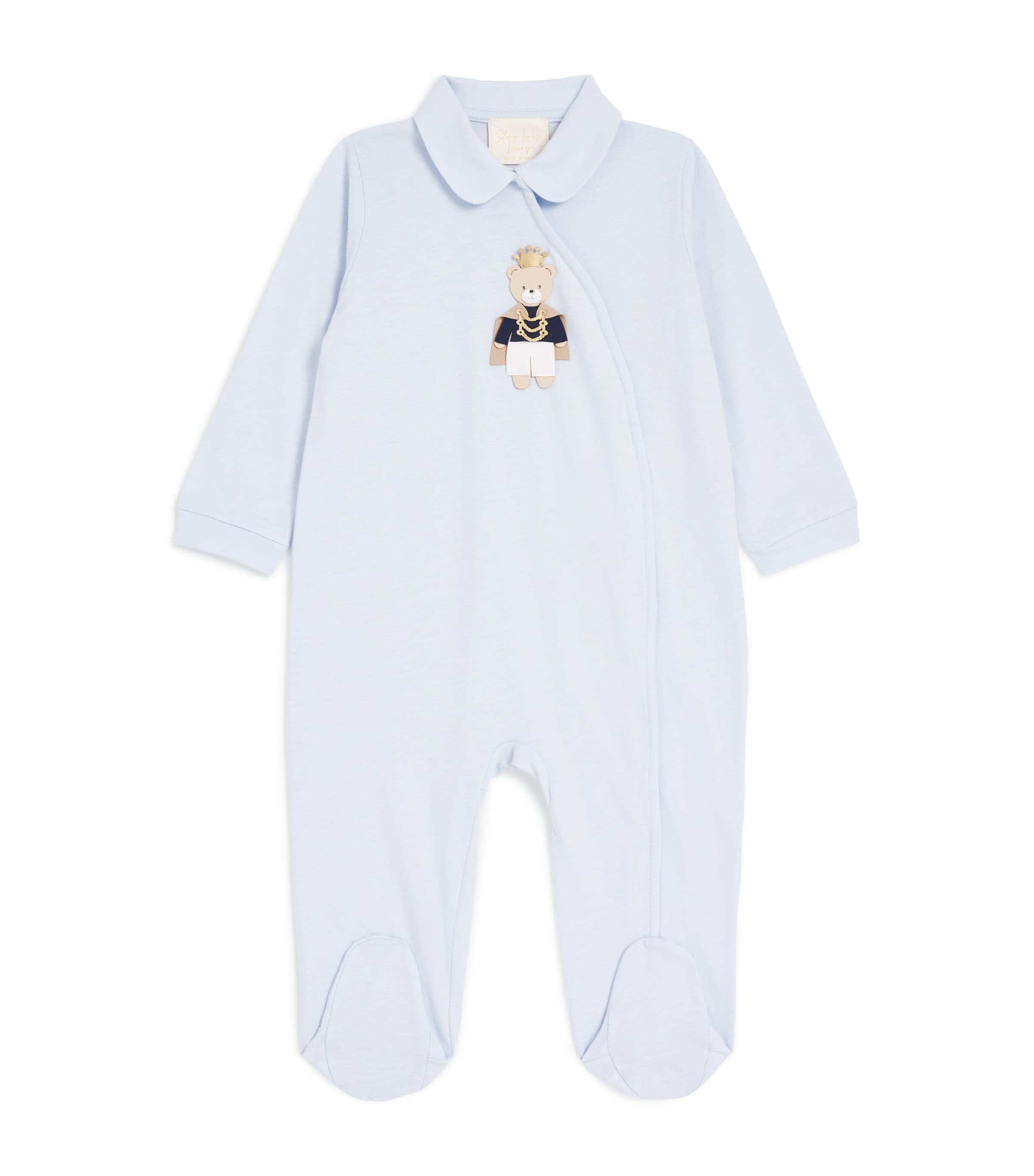Story Loris Cotton Royal Bear All-In-One 1-12 months (British brand)