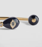 Halcyon Days evil eye torque bangle, UK version