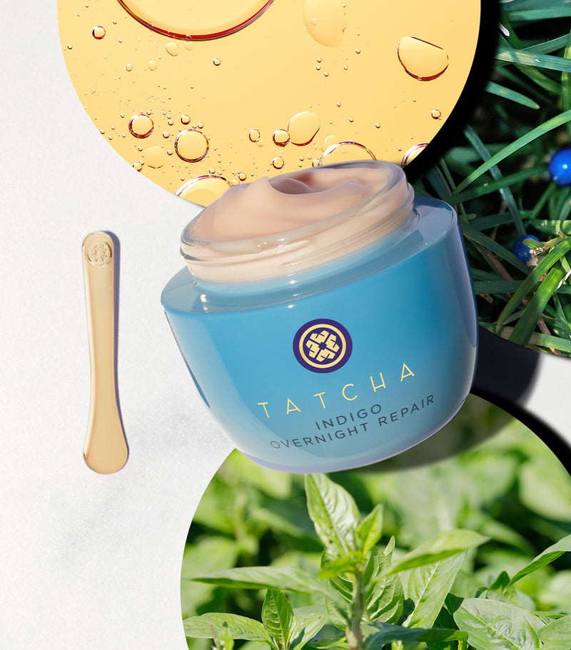Tatcha The Indigo Overnight Repair night cream 50ml, imported from the UK