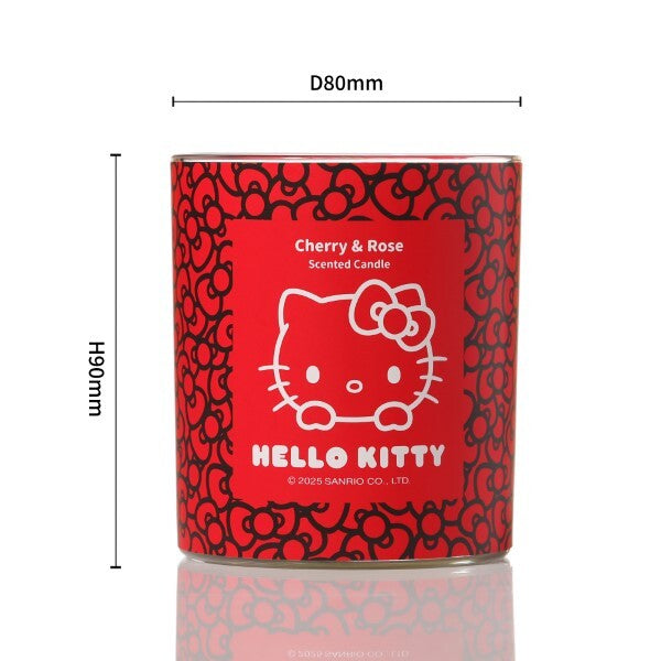 Hello Kitty scented candle Cherry & Rose 206g, UK version