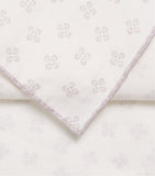 Eleventy cotton-wool pocket square geometric pattern - British product