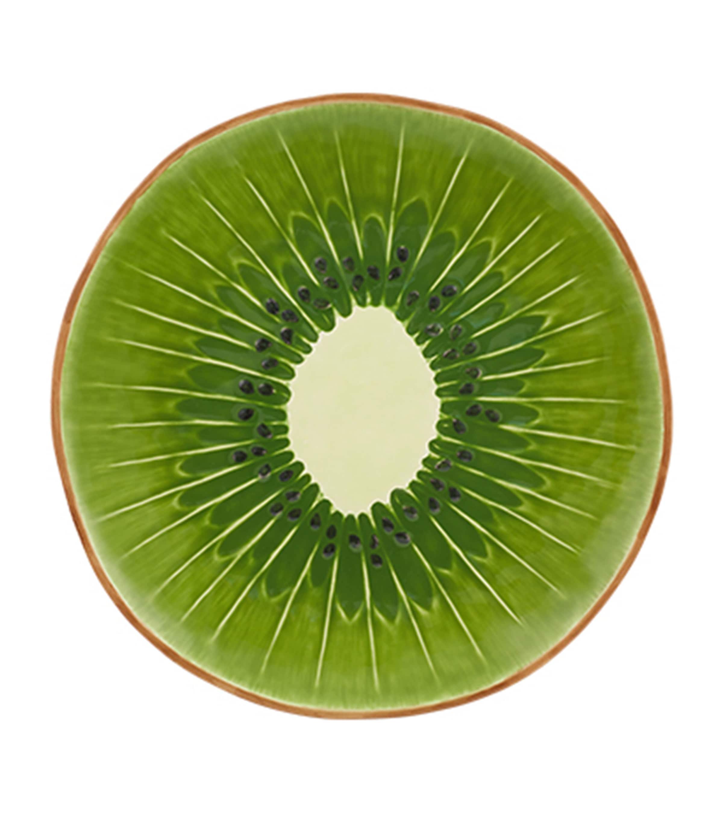 Bordallo Pinheiro kiwi charger plate 32.5cm - British product