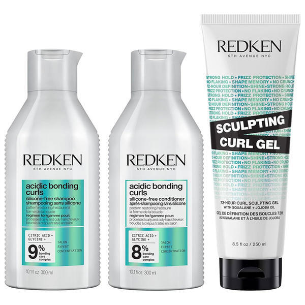 Redken Acidic Bonding Curls trio, imported from the UK