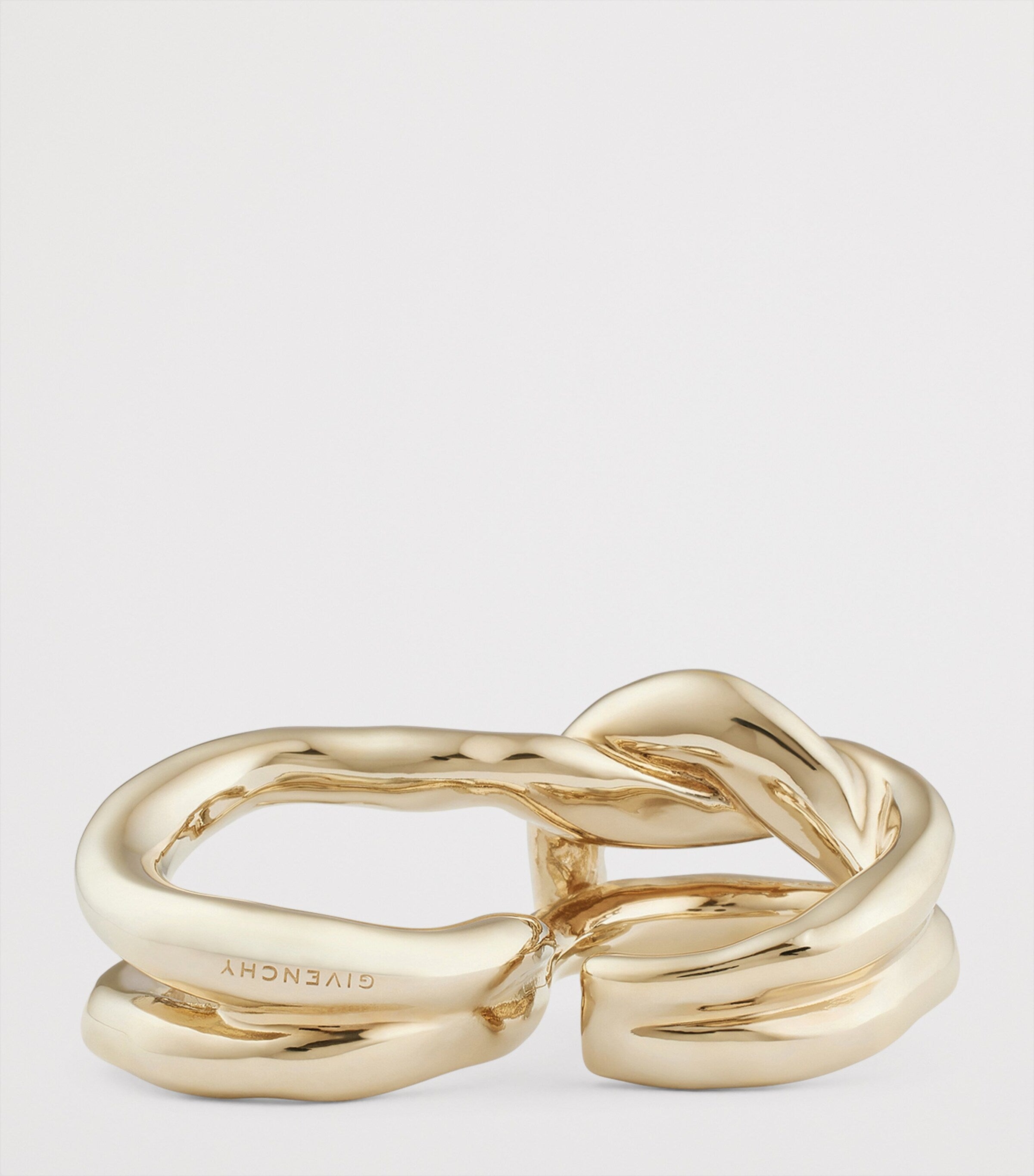 Givenchy chain link ring in brass, imported from the UK