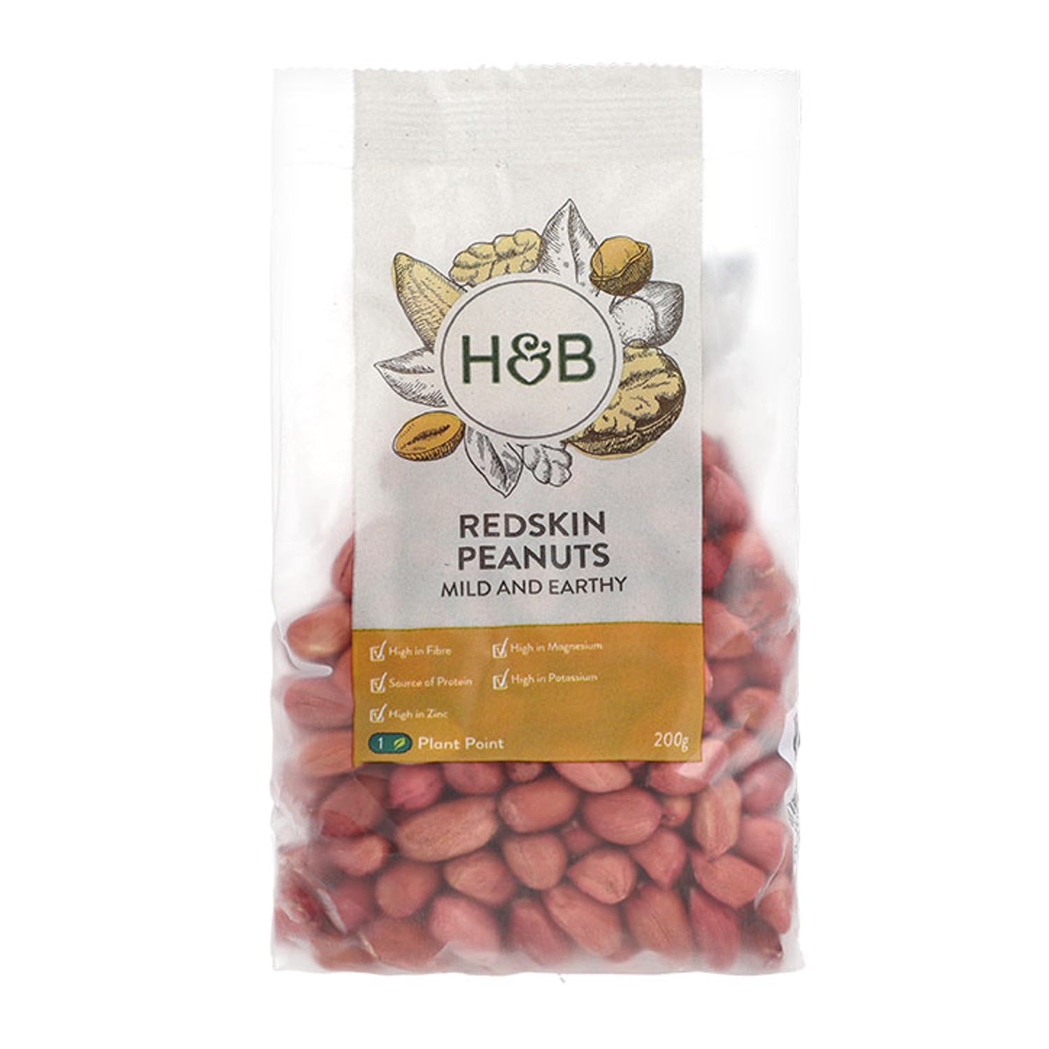 Holland & Barrett Redskin Peanuts 200g, UK version