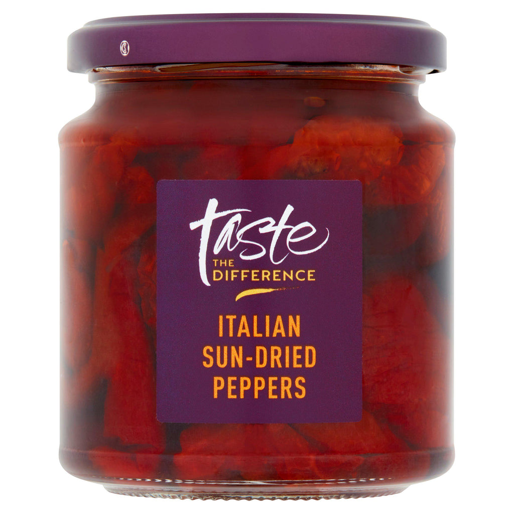 Sainsbury's Italian Sun-Dried Peppers, Taste the Difference 280g