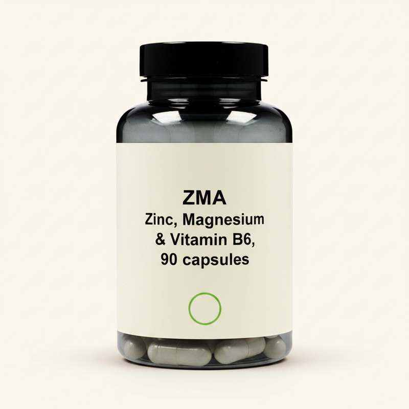 Holland & Barrett ZMA zinc magnesium capsules 90, UK version