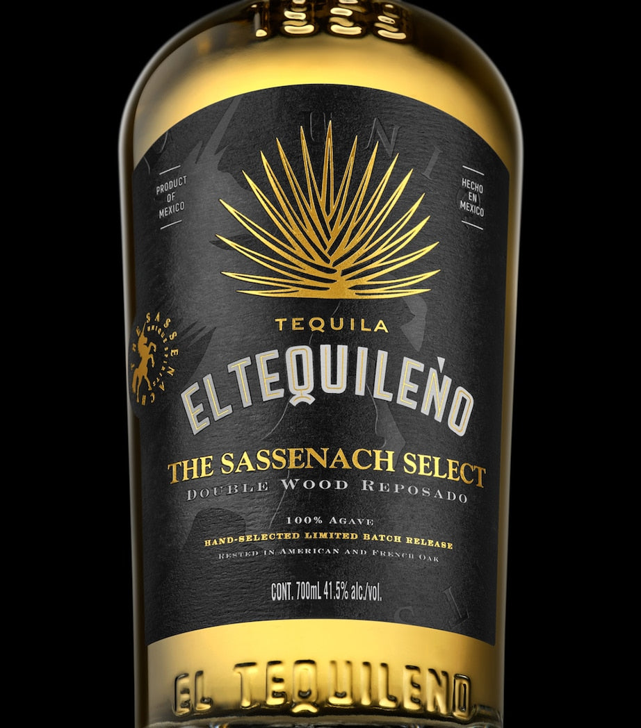 El Tequileño The Sassenach Select Double Reposado Tequila 70cl - British product