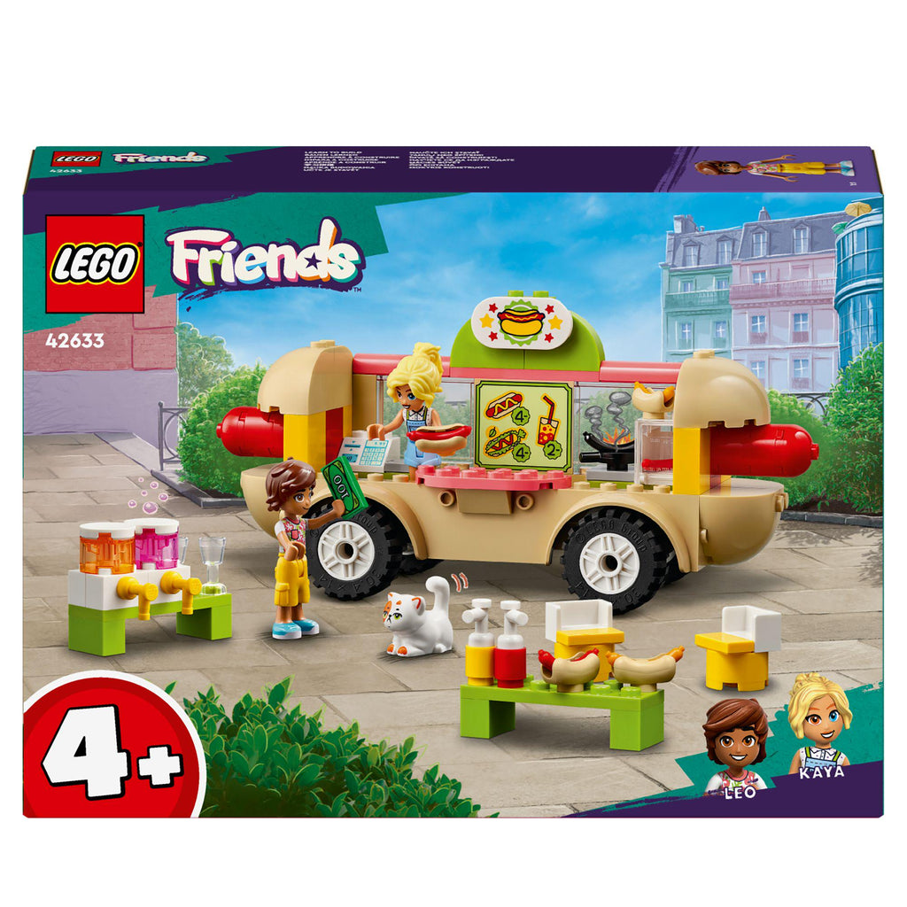 LEGO Friends Hot Dog Food Truck Toy 4+ Vehicle Set 42633