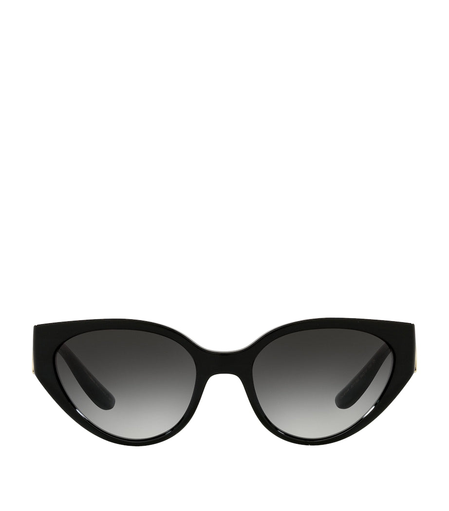Dolce&Gabbana Crossed cat eye sunglasses gradient lenses, UK version