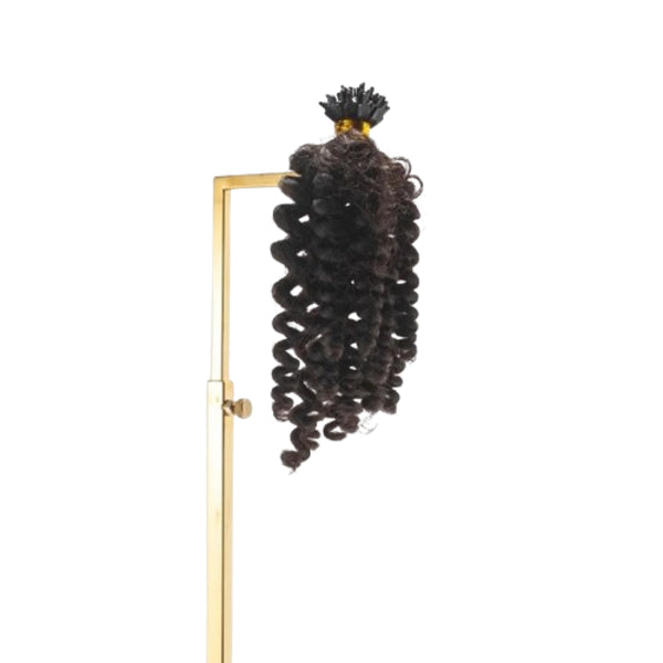 House Of Hair UK Deep Curly Ebony Flat Strands 18