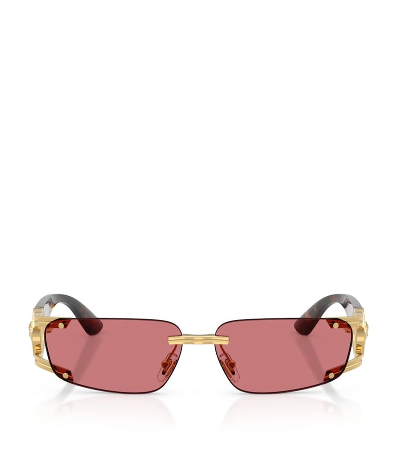 Versace Metal VE2291 rectangle sunglasses (British brand)