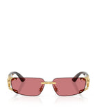 Versace Metal VE2291 rectangle sunglasses (British brand)