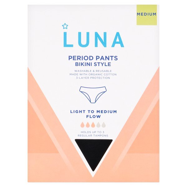 Superdrug Luna Period Bikini Pants - Medium GOODS Superdrug   