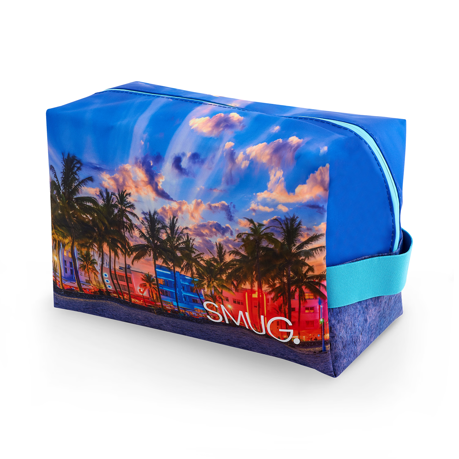 Wash bag with larger capacity for travel - British product