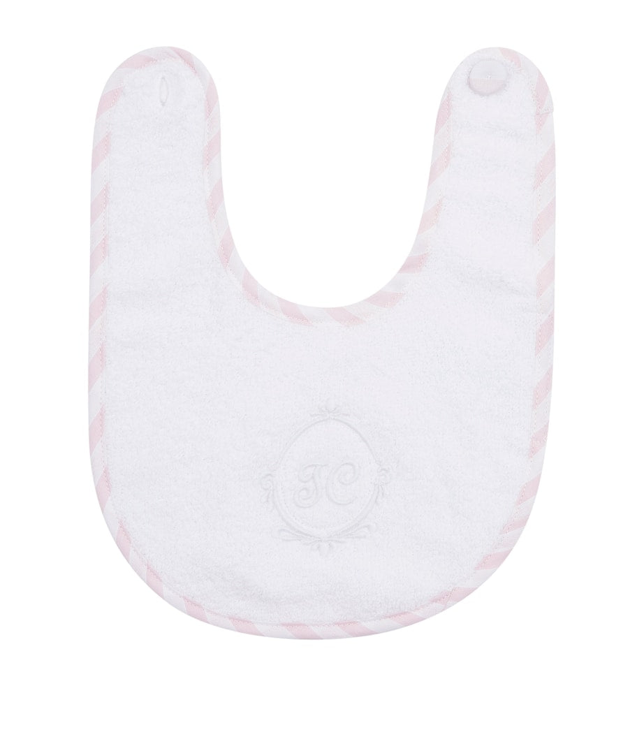 Tartine et Chocolat striped baby bib, imported from the UK