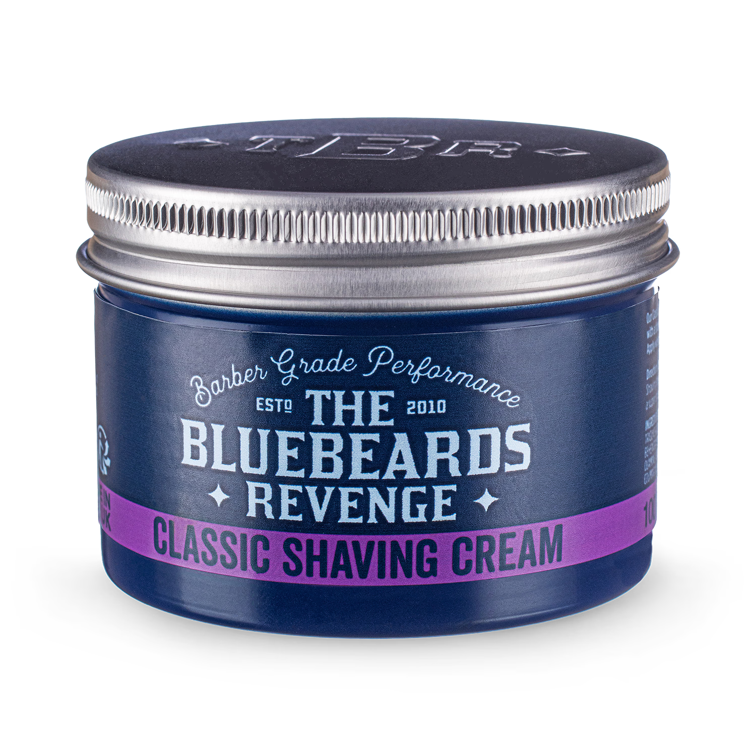 Bluebeards Revenge classic shaving cream 100ml (British brand)