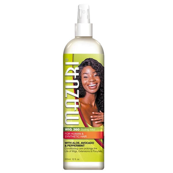 Mazuri Wig 360 Styling Mist for human and synthetic hair - British product
