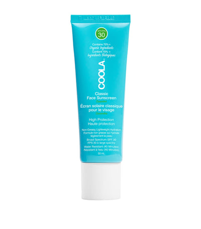 Harrods COOLA Classic Face Sunscreen SPF 30 Cucumber Facial Sunscreen 50ml- Buy online at McGrocer