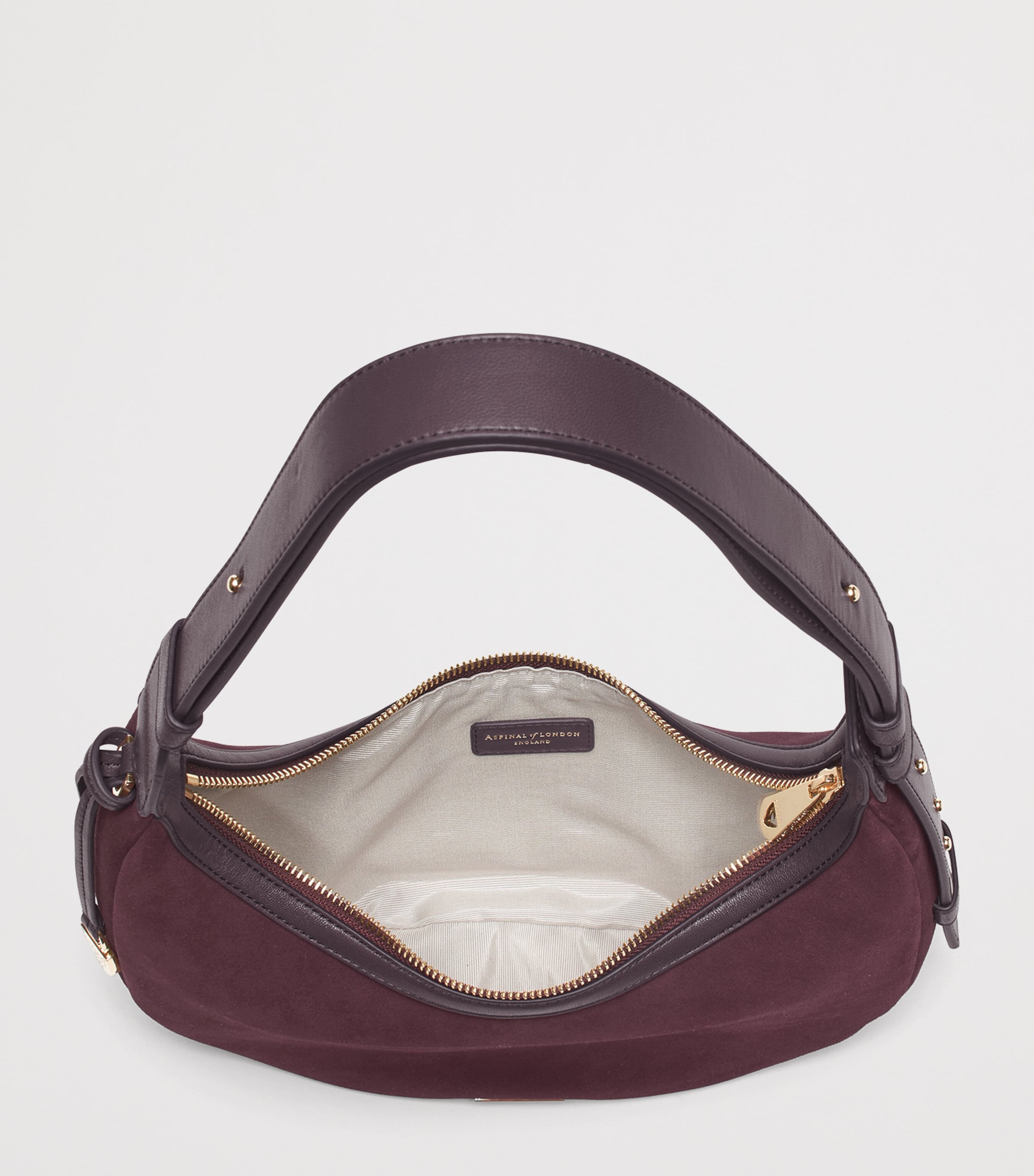 Aspinal of London small Soho Crescent shoulder bag, UK version