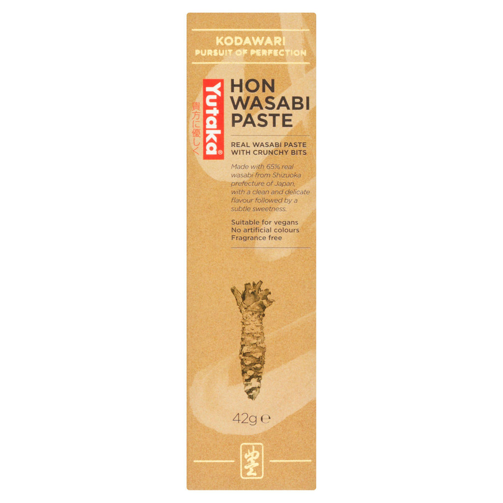 Yutaka Hon Wasabi Paste Real Wasabi Paste with Crunchy Bits 42g