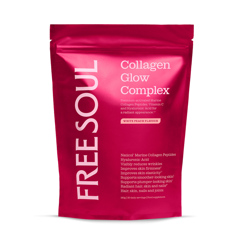 Free Soul collagen supplement White Peach 180g (British brand)