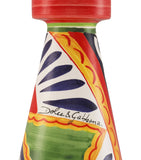 Dolce&Gabbana Casa ceramic candle holder foulard print large - British product