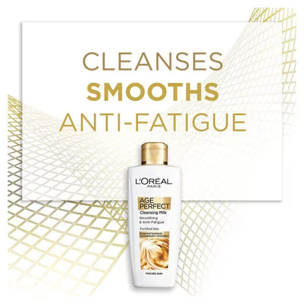 L'Oréal Paris Age Perfect Cleansing Milk 200ml, UK version