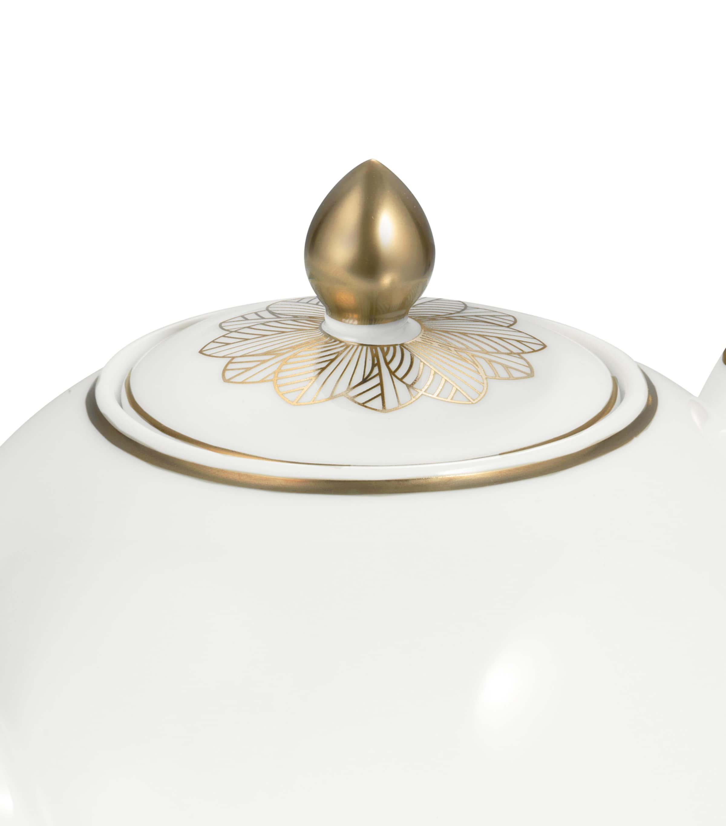 Christofle Porcelain Malmaison Teapot 1.5L - British product