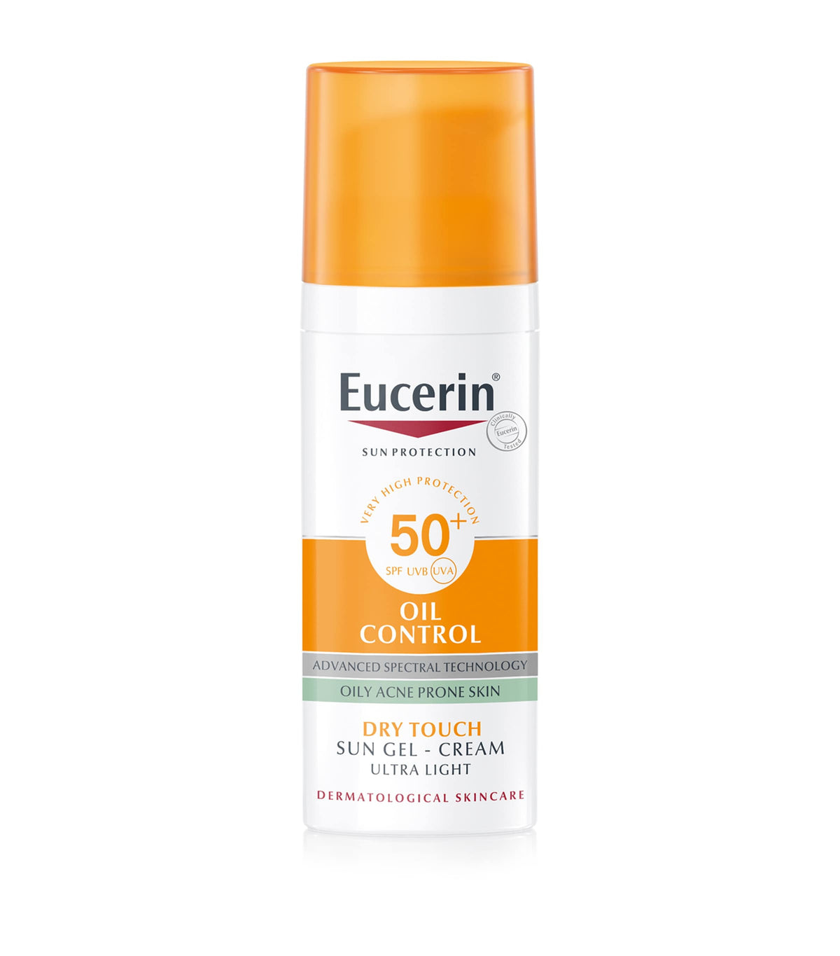 Eucerin Oil Control Sun Gel-Cream Dry Touch SPF50+ 50ml - British product