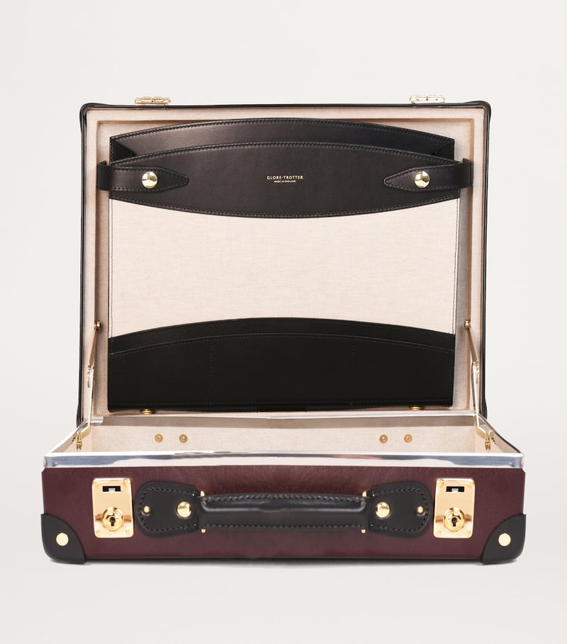 Globe-Trotter Centenary Attaché Case 35cm - British product