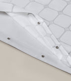 SAVOIR Trellis King Jacquard duvet cover set 230cm x 220cm (British brand)