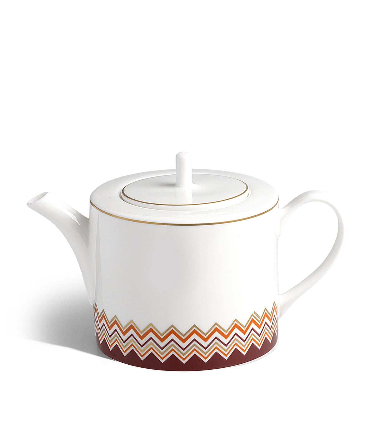 Missoni Home Iconic porcelain teapot, imported from the UK