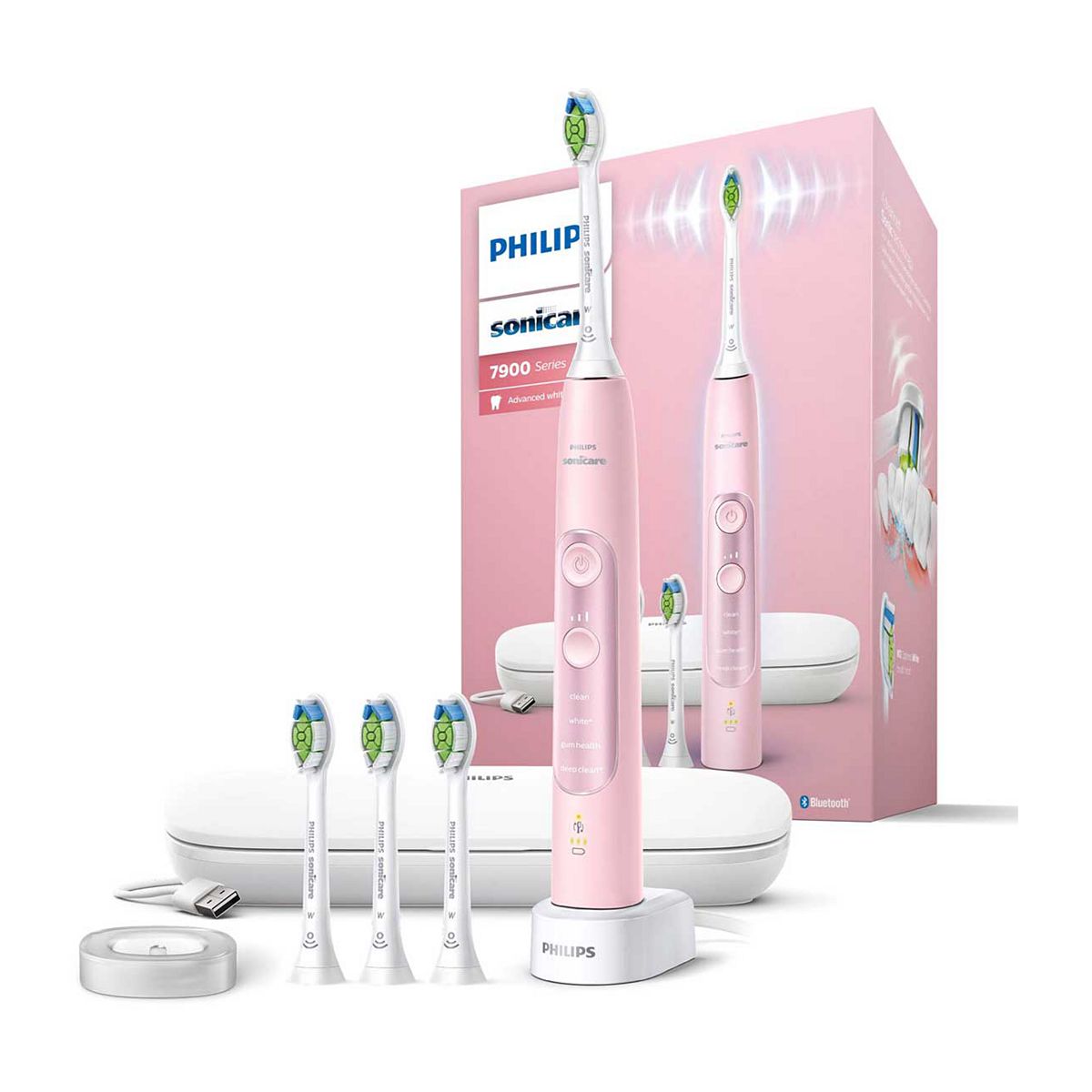 Philips Sonicare Series 7900 Advanced Whitening Toothbrush – Pink HX9631/18 GOODS Boots   