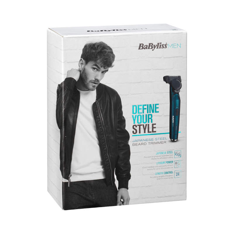 BaBylissMEN Japanese Steel beard trimmer (British brand)