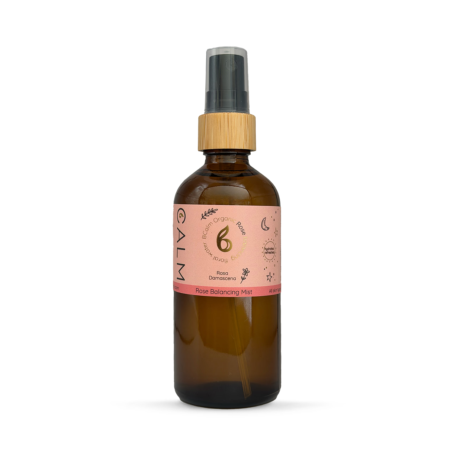B Calm organic rose mist toner 100 ml, imported from the UK