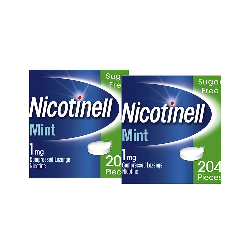 Nicotinell Mint Lozenge - 204s 1mg x 2 Bundle