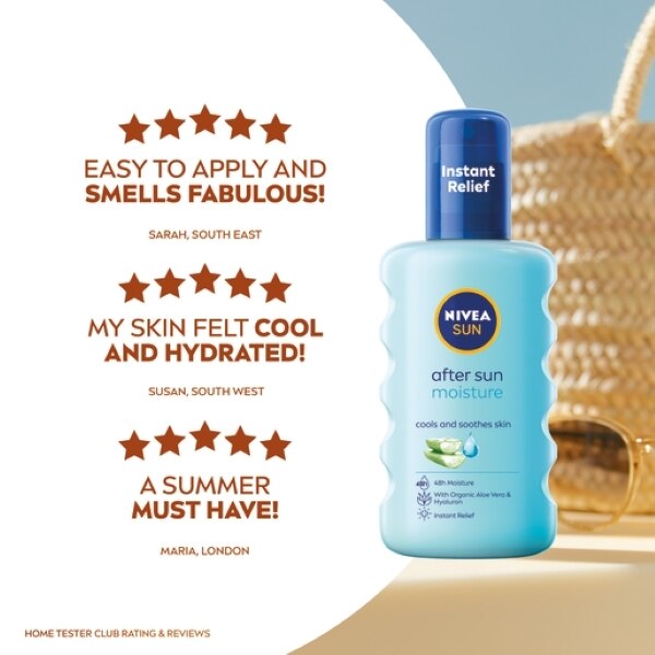 Nivea Sun After Sun Moisturising Soothing Spray Lotion 200ml GOODS Sainsburys   