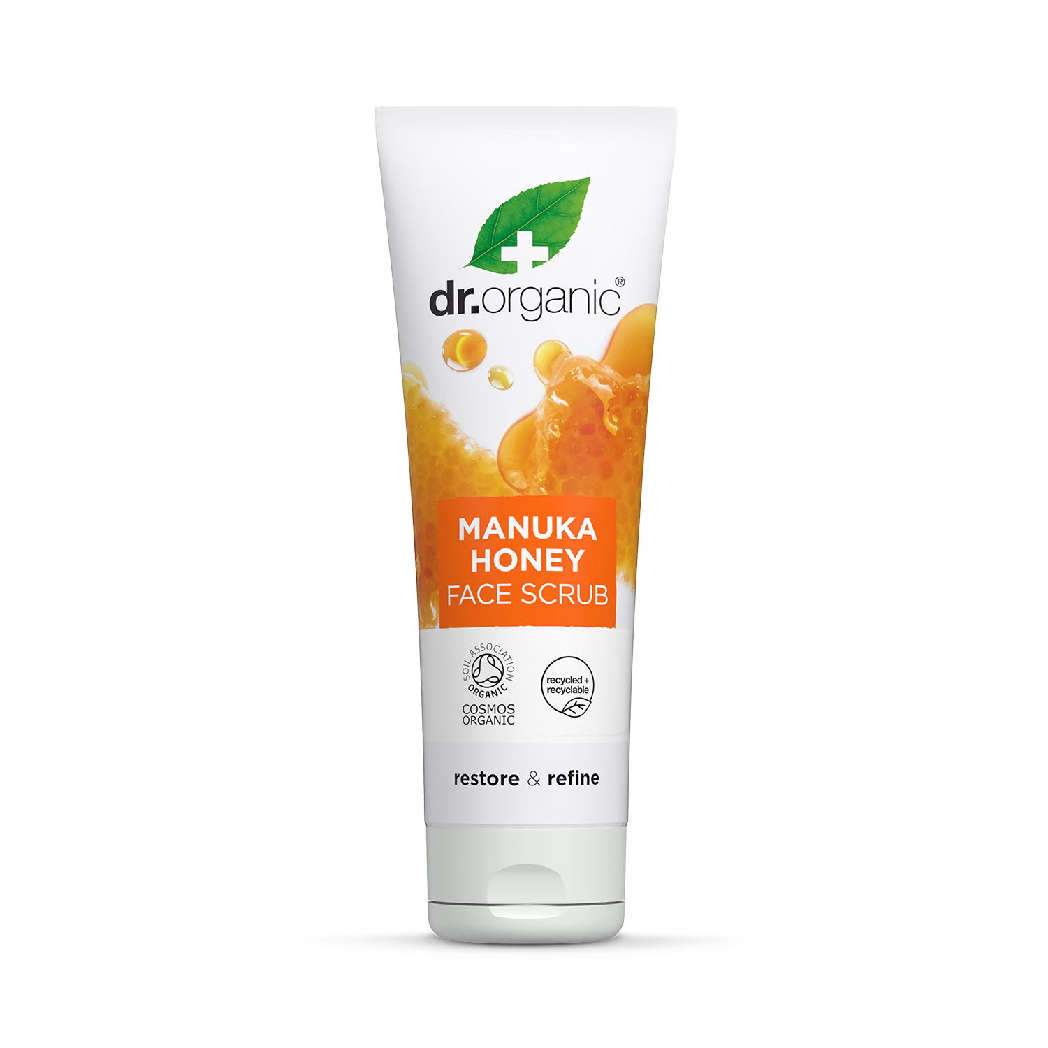 Dr Organic Manuka Honey Face Scrub 125ml - British product