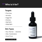 Minimalist Retinol 0.6% anti-aging face serum, imported from the UK
