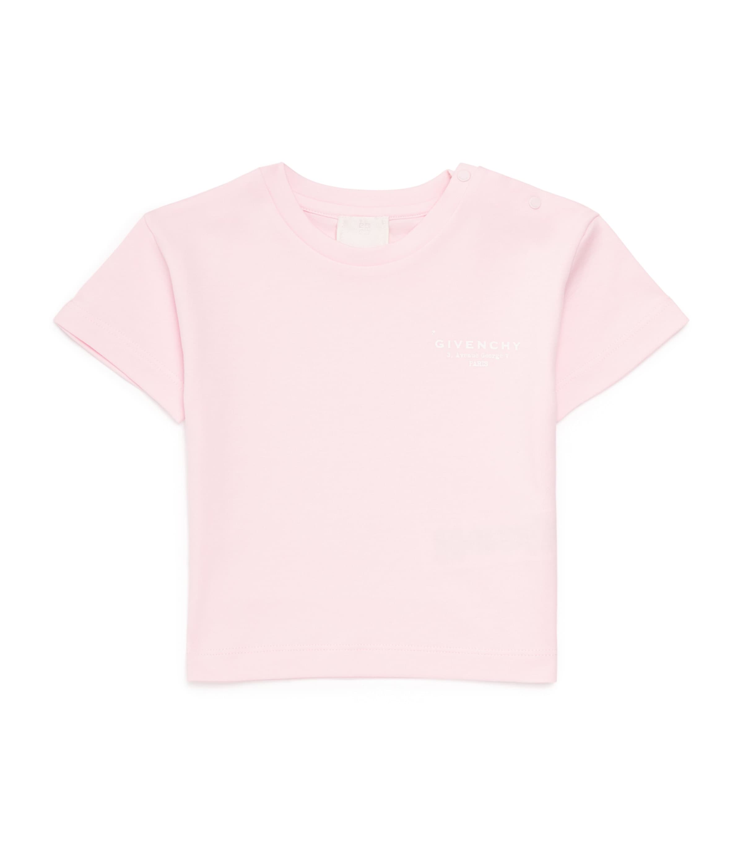 Givenchy Kids Cotton Logo T-Shirt 2-18 years, UK version