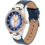 Police Blue Ladies Watch with leather strap, UK version