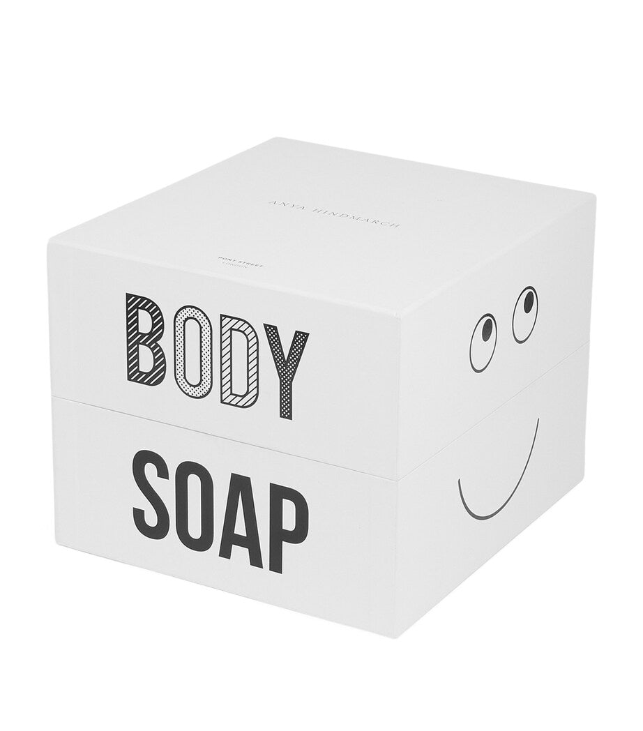 Anya Hindmarch bone china hand and body wash dispenser set - British product