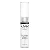 NYX Professional Makeup Lip Gloss Clear Butter Gloss, imported from the UK